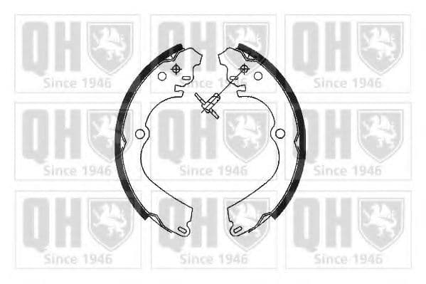 BS893 Quinton Hazell Гальмівні колодки