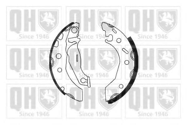 BS933 Quinton Hazell Гальмівні колодки