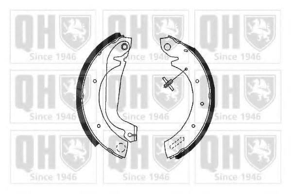 BS953 Quinton Hazell Гальмівні колодки