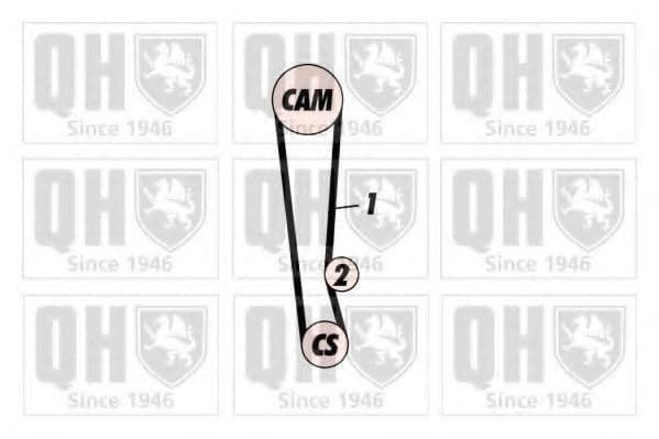 QBK481 Quinton Hazell Комплект ремня ГРМ для Honda Jazz