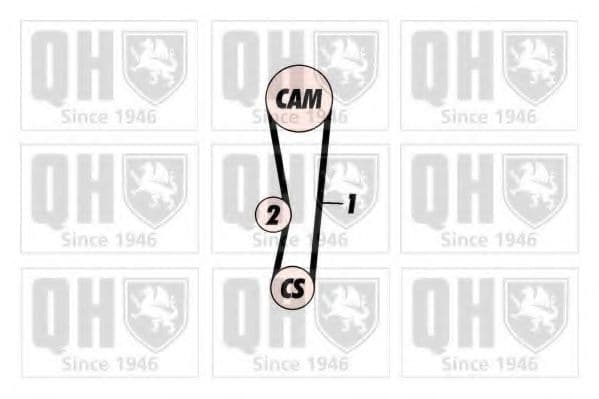 QBK402 Quinton Hazell Комплект ремня ГРМ