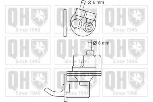 QFP37 Quinton Hazell Паливний насос