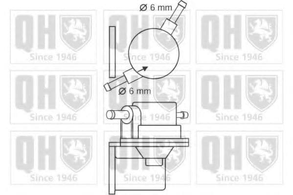 QFP79 Quinton Hazell Паливний насос