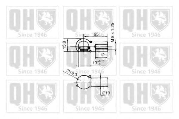 QTS128299 Quinton Hazell Газовий упор багажника для Opel Corsa