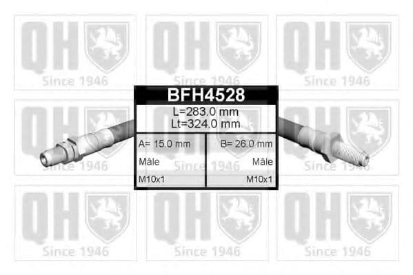 BFH4528 Quinton Hazell Тормозной шланг для Ford Fiesta