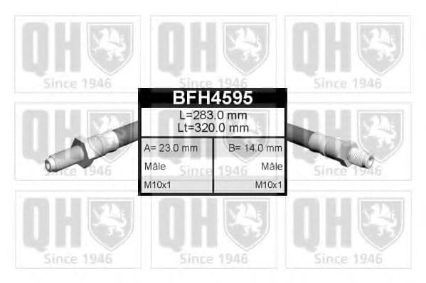 BFH4595 Quinton Hazell Гальмівний шланг для SAAB 900