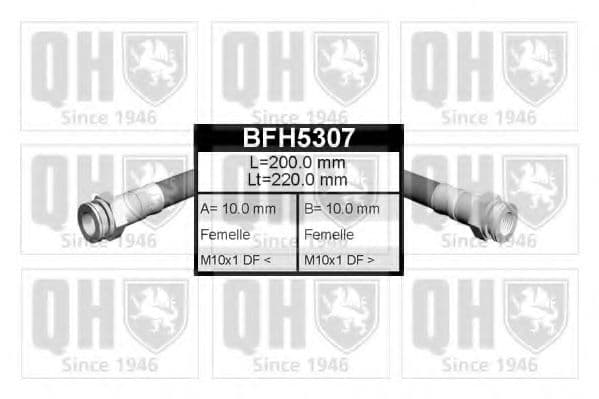 BFH5307 Quinton Hazell Гальмівний шланг для Mitsubishi Pajero