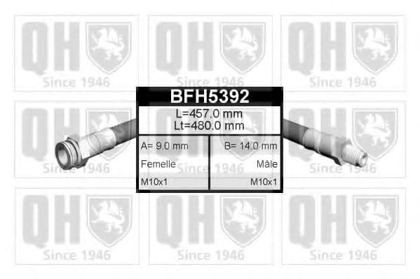BFH5392 Quinton Hazell Гальмівний шланг
