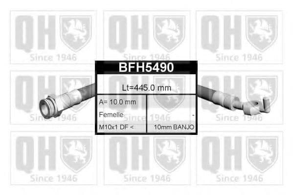BFH5490 Quinton Hazell Тормозной шланг