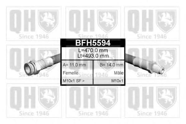 BFH5594 Quinton Hazell Гальмівний шланг