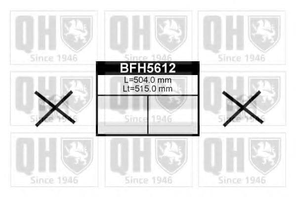 BFH5612 Quinton Hazell Гальмівний шланг