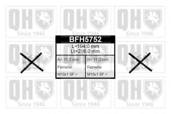 BFH5752 Quinton Hazell Гальмівний шланг