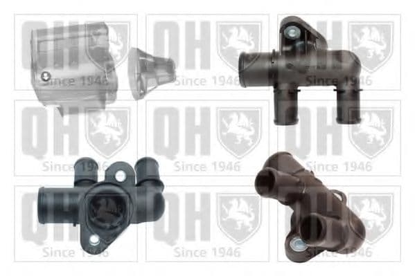 QTH812CF Quinton Hazell Фланец охлаждающей жидкости