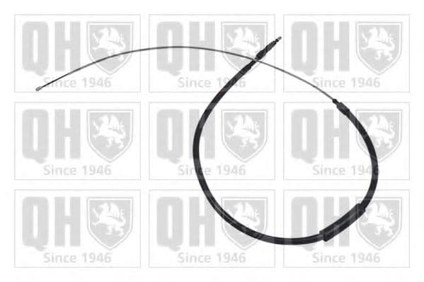 BC4121 Quinton Hazell Трос ручного тормоза для Citroen C3 Picasso