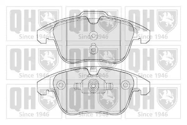 BP1558 Quinton Hazell Гальмівні колодки