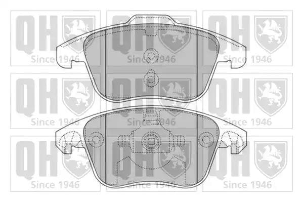 BP1563 Quinton Hazell Гальмівні колодки