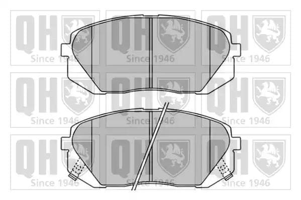 BP1592 Quinton Hazell Гальмівні колодки