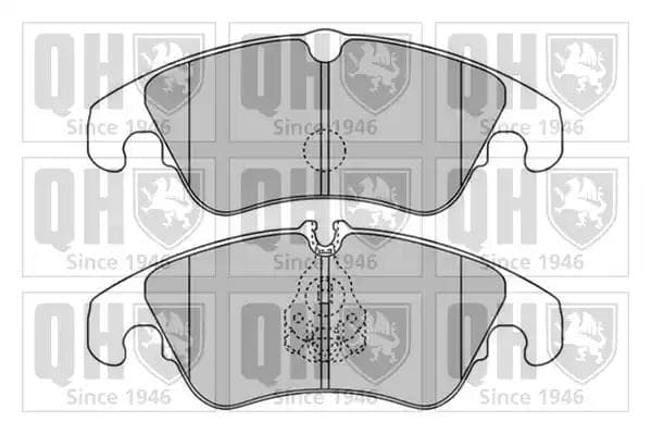 BP1648 Quinton Hazell Гальмівні колодки