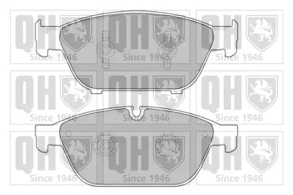 BP1747 Quinton Hazell Гальмівні колодки