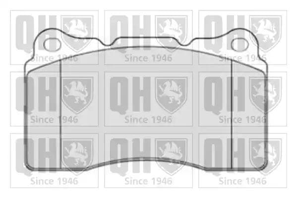 BP1819 Quinton Hazell Гальмівні колодки