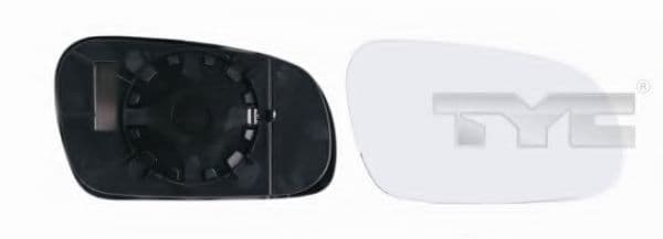 337-0151-1 TYC Стекло наружного зеркала для Volkswagen Fox