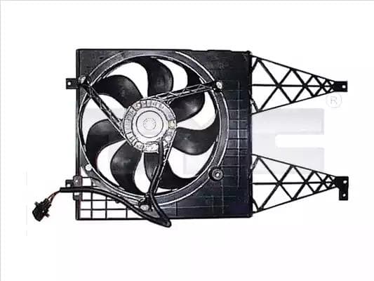 8370043 TYC Вентилятор системи охолодження двигуна