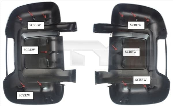 30900722 TYC Корпус дзеркала