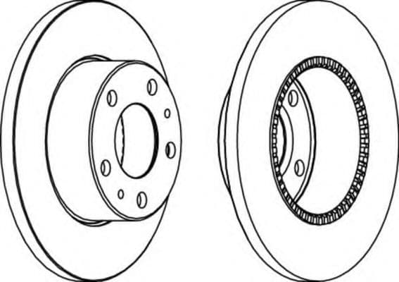 FCR196A Ferodo Тормозной диск для Iveco Daily III