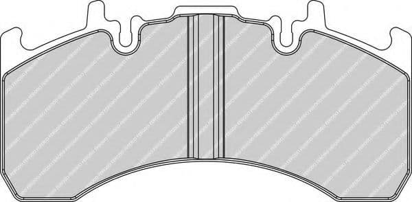 FCV4170B Ferodo Тормозные колодки