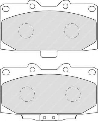 FDB1982 Ferodo Гальмівні колодки