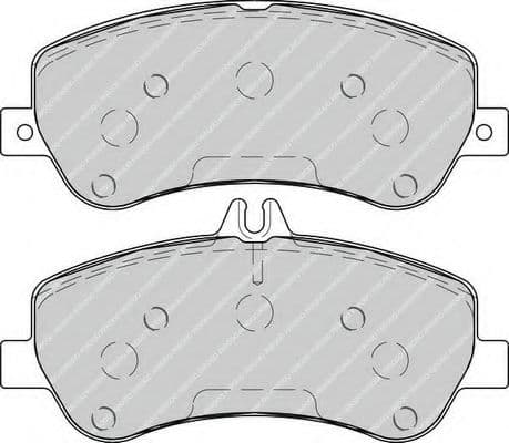 FDB4219 Ferodo Гальмівні колодки для Mercedes GLK-Class