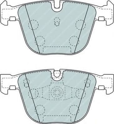 FDB4286 Ferodo Гальмівні колодки