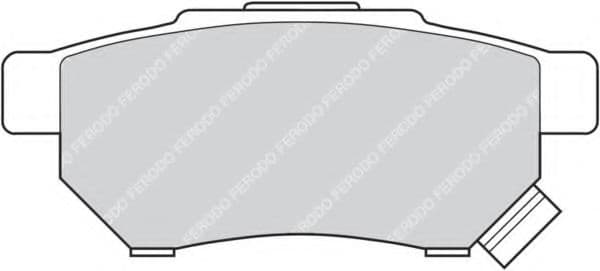 FDB621 Ferodo Тормозные колодки