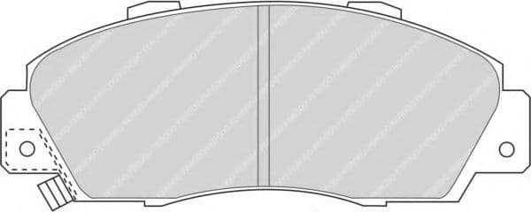 FDB905 Ferodo Гальмівні колодки