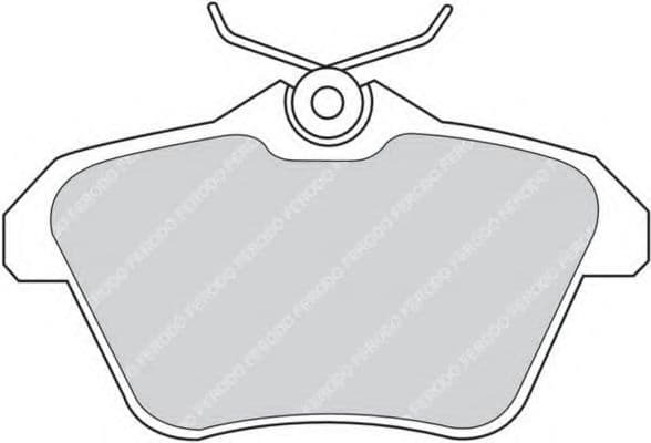 FDB995 Ferodo Гальмівні колодки