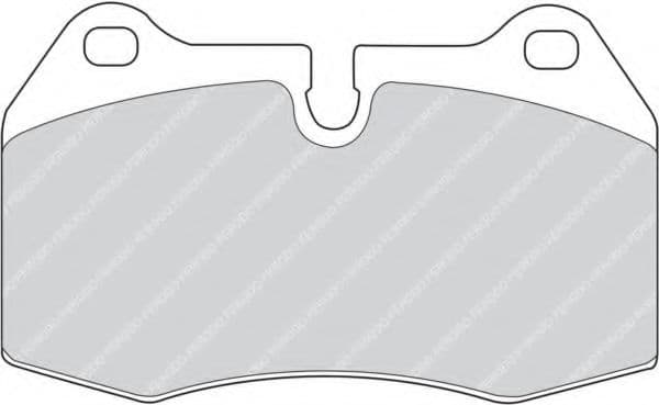 FDB998 Ferodo Гальмівні колодки