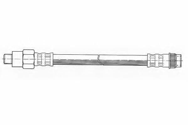 FHY2151 Ferodo Гальмівний шланг для Renault 25