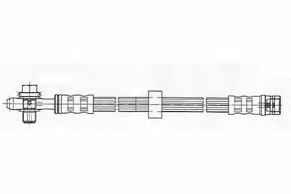 FHY2223 Ferodo Тормозной шланг
