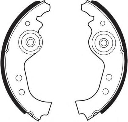 FSB27 Ferodo Гальмівні колодки