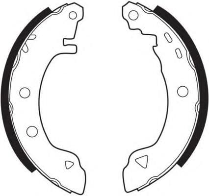 FSB401 Ferodo Гальмівні колодки