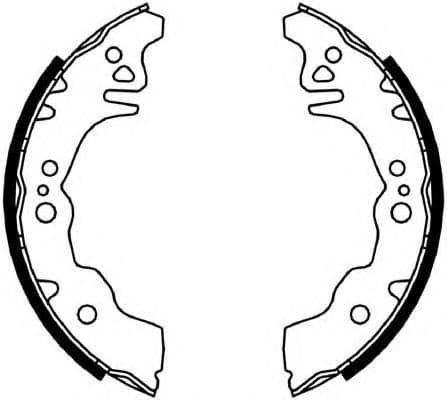 FSB4040 Ferodo Тормозные колодки