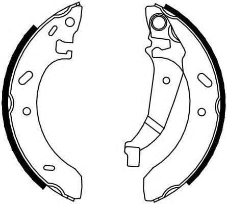 FSB4072 Ferodo Гальмівні колодки