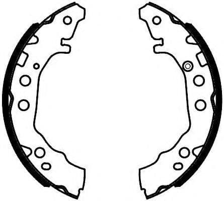 FSB4127 Ferodo Тормозные колодки