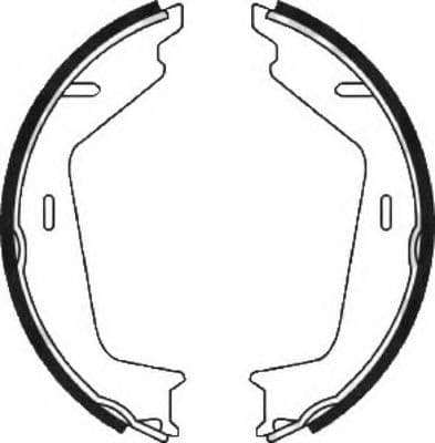 FSB645 Ferodo Колодки ручника