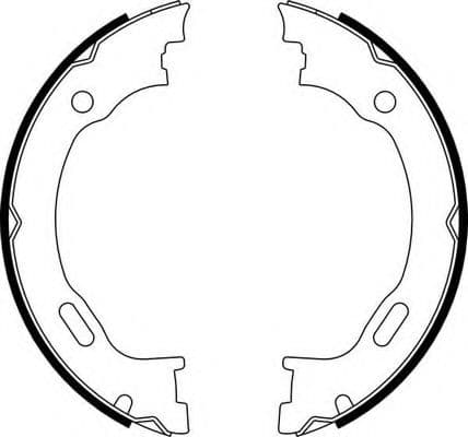 FSB662 Ferodo Колодки ручника