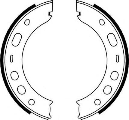 FSB667 Ferodo Колодки ручника