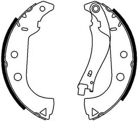 FSB675 Ferodo Гальмівні колодки
