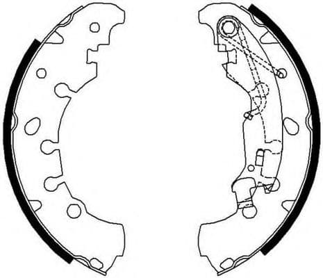 FSB681 Ferodo Тормозные колодки