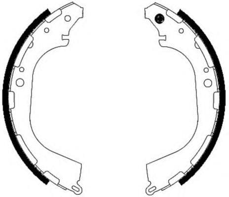 FSB683 Ferodo Тормозные колодки