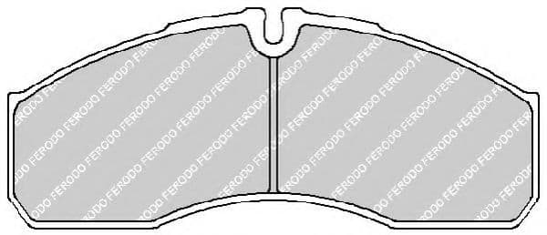 FVR1390 Ferodo Тормозные колодки